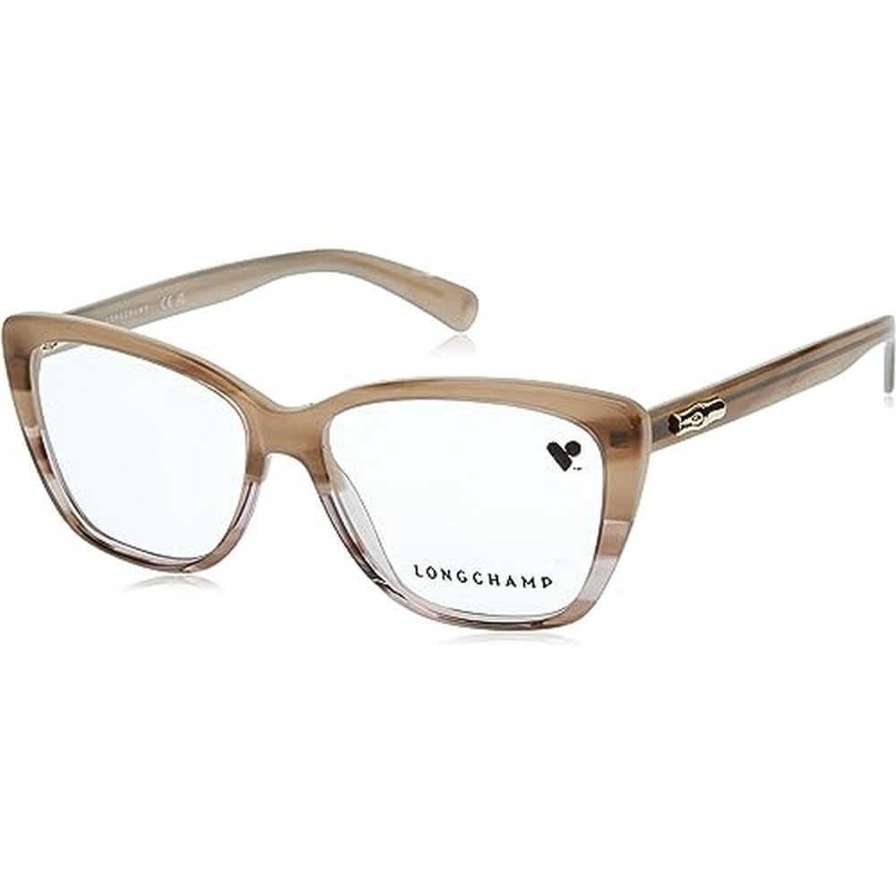 New Longchamp LO-2705 235 Brown & Lilac Eyeglasses 53/14/140